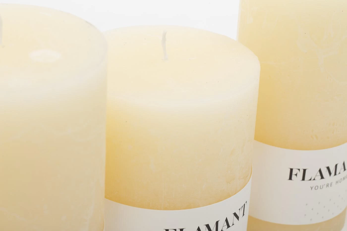 BETH, Candle, Colour Cream, 9x15cm 3 BETH, Candle, Colour Cream, 9x15cm – Image 3