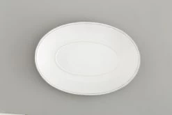 JILLE, Serving Plate, Ceramic, White, 30cm