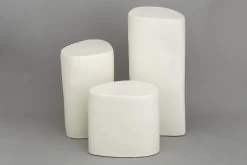 NATT, Pedestal, Ceramic, White, H 75 Cm -Boutique De Décoration https3A2F2Fwww.flamant.com2Fmedia2Fcatalog2Fproduct2F82F12F812 14 03 2023T123A243A08