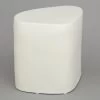 NATT, Pedestal, Ceramic, White, H 39 Cm