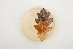 FERNANDO, Soup Plate, Ceramic, Leaves