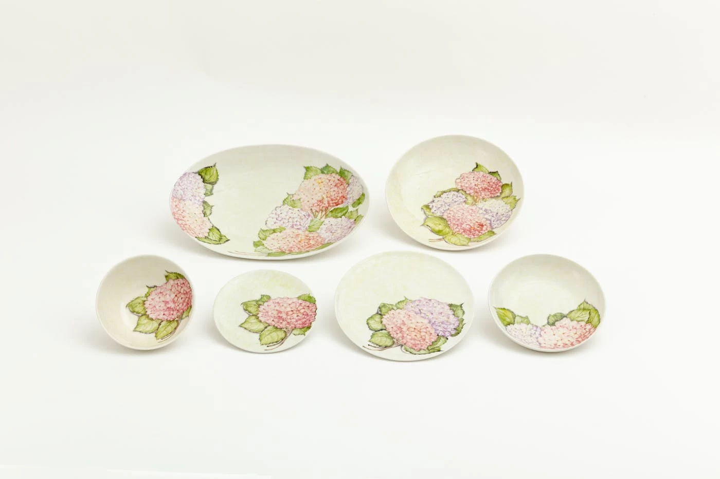 VILLOSA, Plate, Ceramic, Flowers, 22cm 4 VILLOSA, Plate, Ceramic, Flowers, 22cm – Image 4