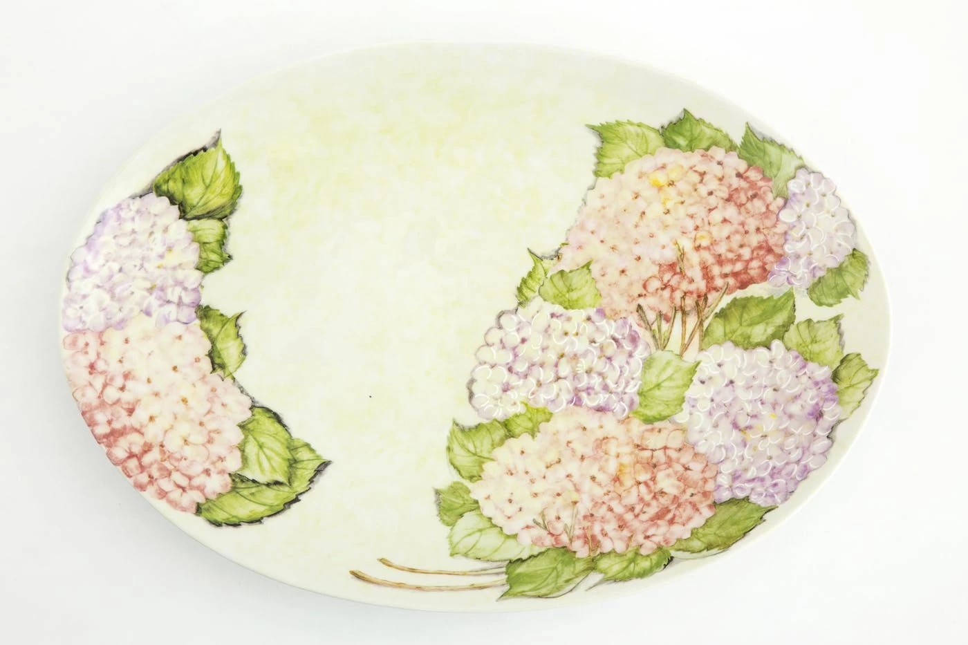 VILLOSA, Serving Plate, Ceramic, Flowers, Oval 3 VILLOSA, Serving Plate, Ceramic, Flowers, Oval – Image 3