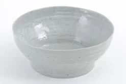 ALANAH, Serving Bowl, Ceramic, Grey, 23cm