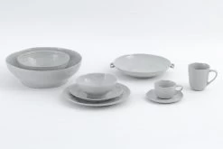 ALANAH, Serving Bowl, Ceramic, Grey, 33cm -Boutique De Décoration https3A2F2Fwww.flamant.com2Fmedia2Fcatalog2Fproduct2F82F52F8553 14 03 2023T173A043A30