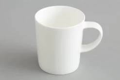CATHY, Mug, Bone China, White