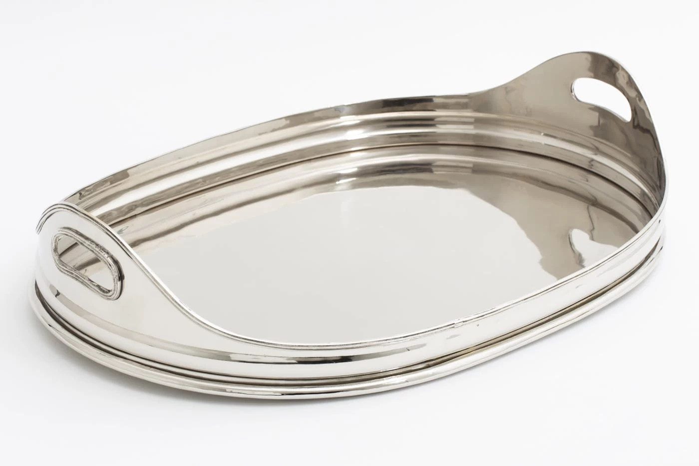 KATYA, Tray, Oval, Nickel, L 1 KATYA, Tray, Oval, Nickel, L