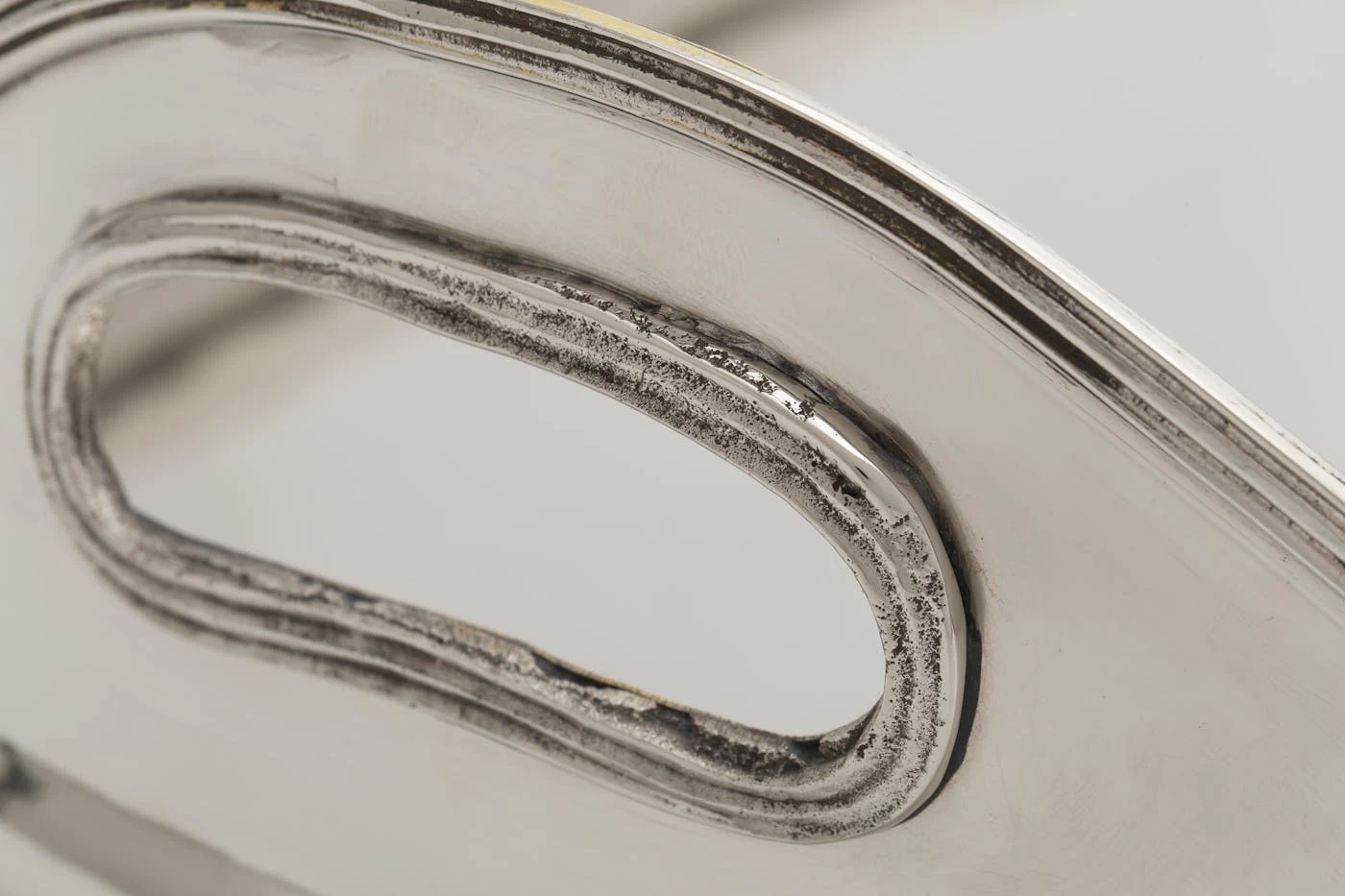 KATYA, Tray, Oval, Nickel, L 4 KATYA, Tray, Oval, Nickel, L – Image 4