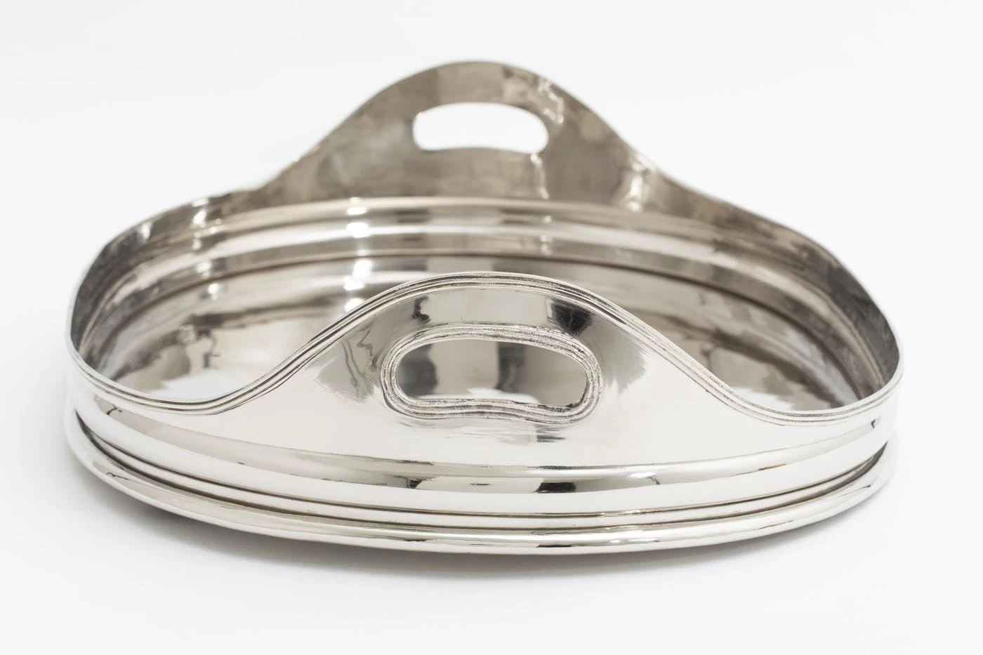 KATYA, Tray, Oval, Nickel, L 6 KATYA, Tray, Oval, Nickel, L – Image 6