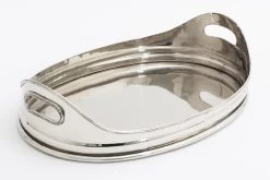 KATYA, Tray, Oval, Nickel, S