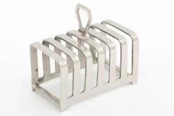 HUBEI, Toast Holder, Nickel